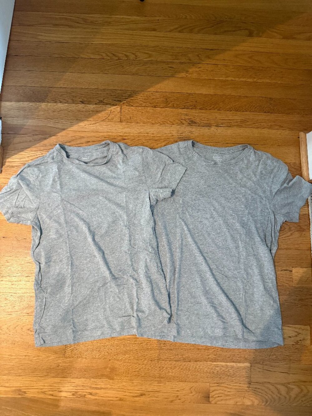 J. Crew Factory gray crewneck t-shirt - size small - two available